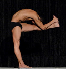 Proper Locked Knee Alignment Bikram Yoga