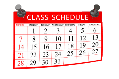 new yoga class schedule