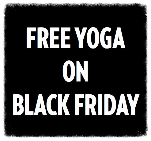 black friday deals, free yoga, sterling hot yoga