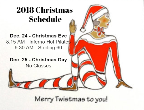 Christmas Yoga Schedule Holiday Schedule Sterling Hot Yoga Mobile