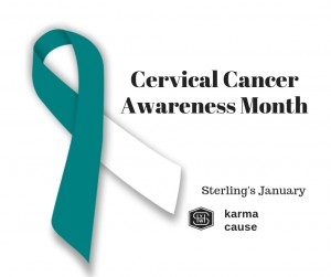Sterling Karma Cause Karma Yoga Cervical Cancer Awareness