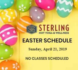 Sterling Hot Yoga Holiday Schedule Mobile AL