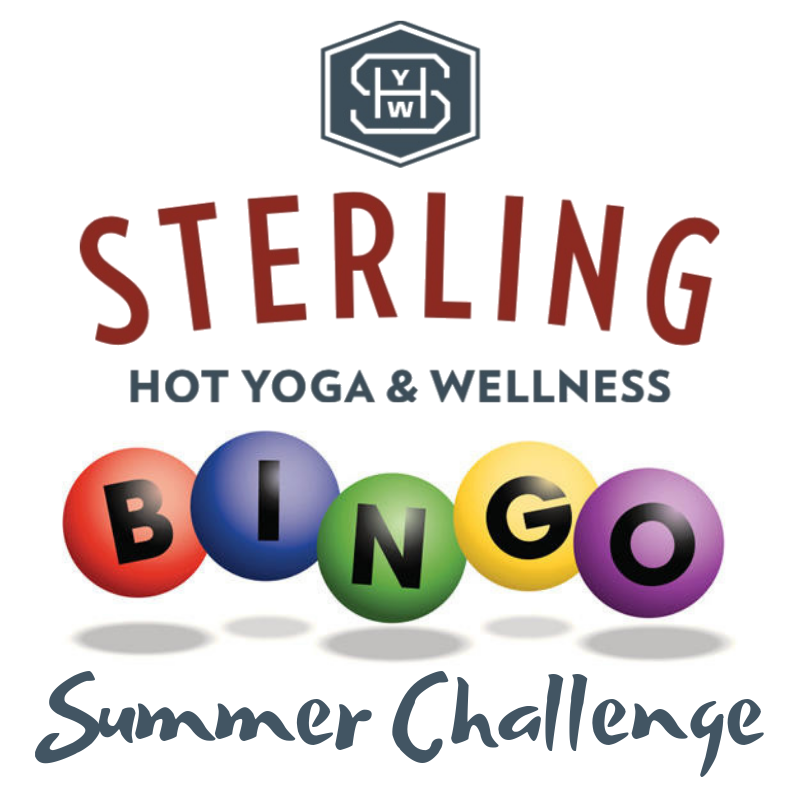 Sterling Hot Yoga Bingo Challenge Mobile AL Summer Challenge