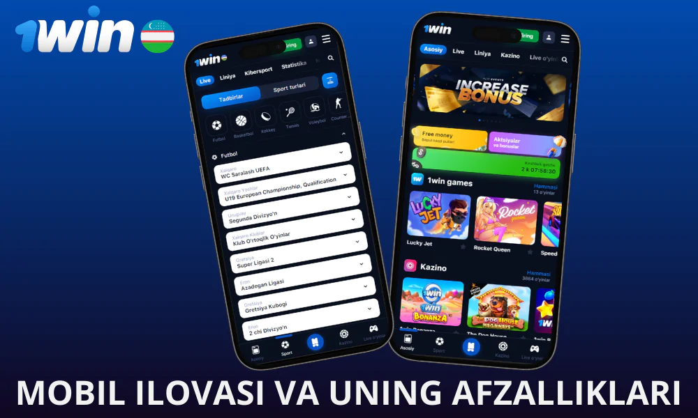 1Win mobil ilovasi va uning afzalliklari haqida umumiy ma'lumot