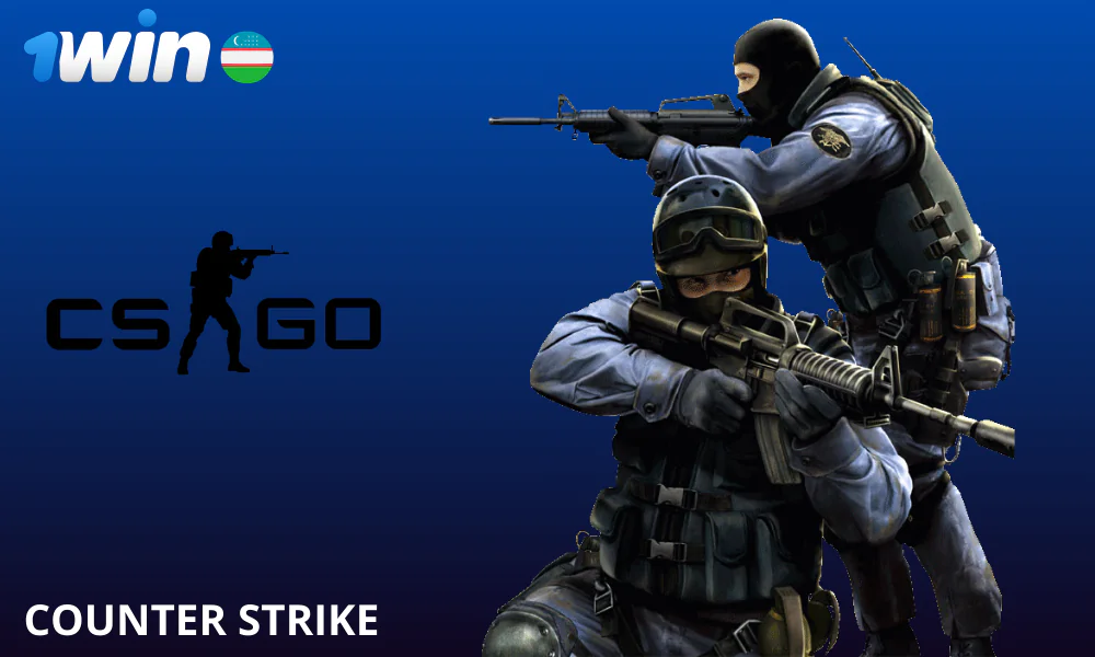 O’zbekistonlik CS-GO o’yinchilari uchun 1win g’alabada turli turnirlar va ligalar
