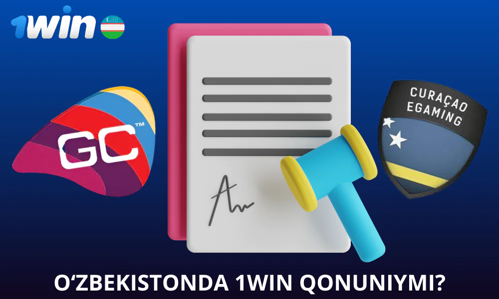 O‘zbekistonda 1win brendi onlayn tikish va qimor o‘yinlari to‘g‘risidagi qonunlarga muvofiq ishlaydi