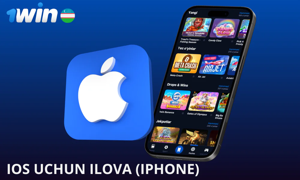 iOS uchun 1win ilovasi