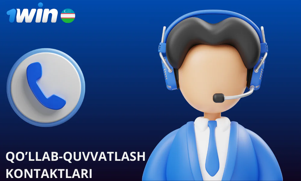 1win mijozlari uchun 24/7 qo’llab-quvvatlash xizmati