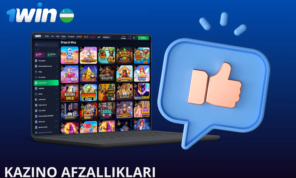 1Win o’zbek o’yinchilari uchun funksiyalar