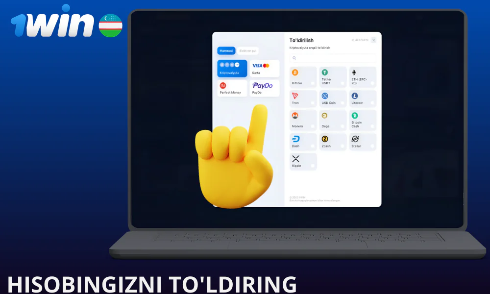 Agar kerak bo’lsa, hisobingizni to’ldiring