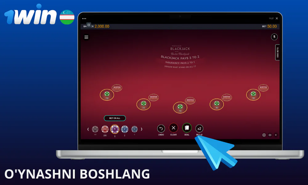 O'yinni tanlang va o'ynashni boshlang