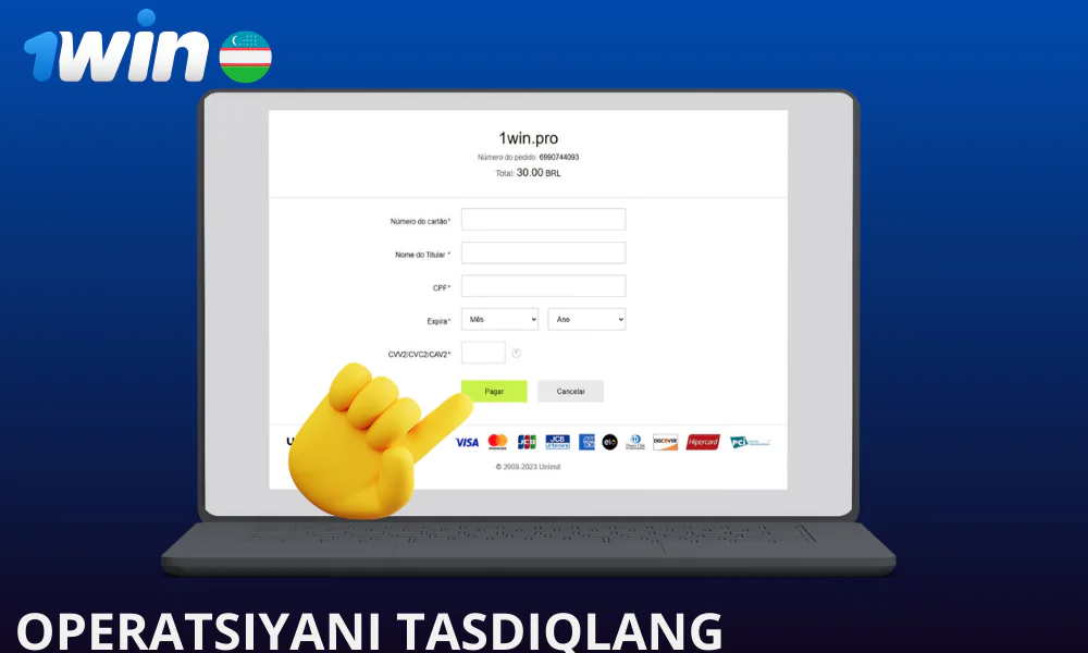 Operatsiyani tasdiqlang