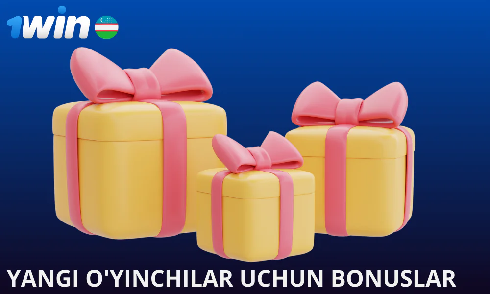 Yangi o’yinchilar uchun bonus 1 g’alaba